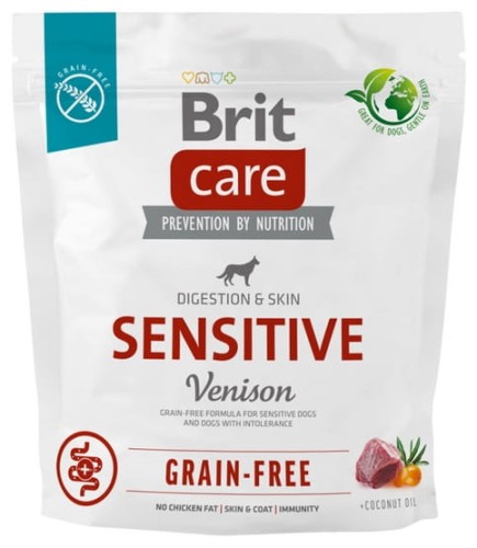 Przejdź do produktu Brit Care Grain Free Sensitive Venison 1kg - karma sucha dla psa