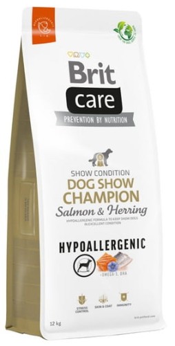 Przejdź do produktu Brit Care Hypoallergenic Dog Show Champion Salmon & Herring 12kg - karma sucha dla psa