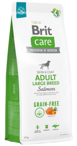 Przejdź do produktu Brit Care Grain Free Adult Large Breed Salmon 12kg - karma sucha dla psa