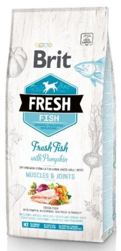 Przejdź do produktu Brit Fresh Dog Adult Large Fish & Pumpkin 2,5kg - karma sucha dla psa