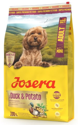 Przejdź do produktu Josera Mini Adult Duck & Potato 900g - karma sucha dla psa