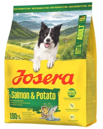 Przejdź do produktu Josera Adult Salmon & Potato 900g - karma sucha dla psa