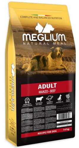 Przejdź do produktu Meglium Dog Adult Beef – Wołowina – 14kg - karma sucha dla psa