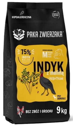 Przejdź do produktu Paka Zwierzaka Seventh Heaven Indyk z maliną 9kg - monobiałkowa karma sucha dla psa