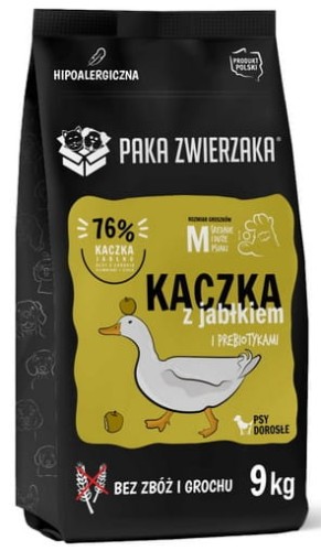Przejdź do produktu Paka Zwierzaka Seventh Heaven Kaczka z jabłkiem 9kg - monobiałkowa karma sucha dla psa