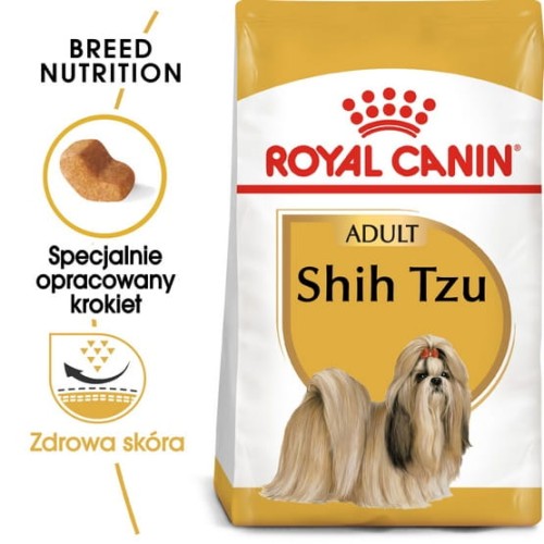 Przejdź do produktu Royal Canin Shih Tzu Adult karma sucha dla psów dorosłych rasy shih tzu 1,5kg