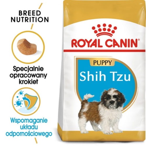 Przejdź do produktu Royal Canin Shih Tzu Puppy karma sucha dla szczeniąt do 10 miesiąca, rasy shih tzu 0,5kg
