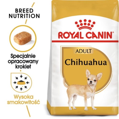 Przejdź do produktu Royal Canin Chihuahua Adult karma sucha dla psów dorosłych rasy chihuahua 0,5kg