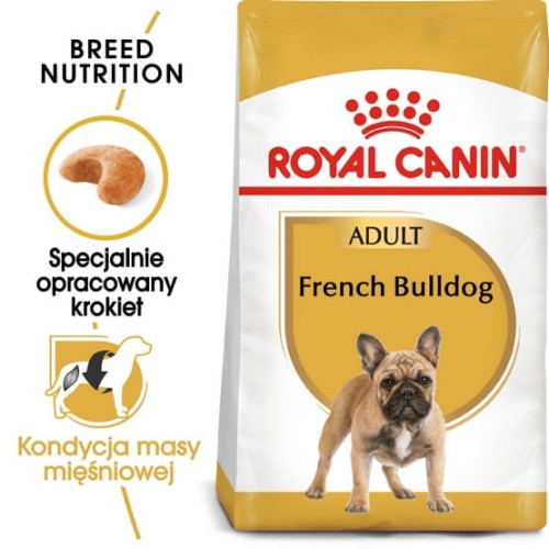 Przejdź do produktu Royal Canin French Bulldog Adult karma sucha dla psów dorosłych rasy buldog francuski 3kg