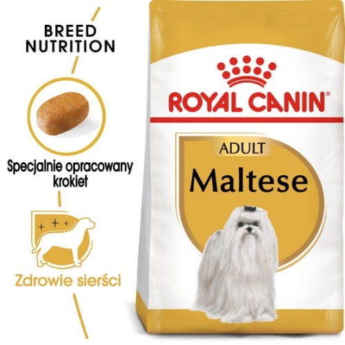 Przejdź do produktu Royal Canin Maltese Adult karma sucha dla psów dorosłych rasy maltańczyk 1,5kg