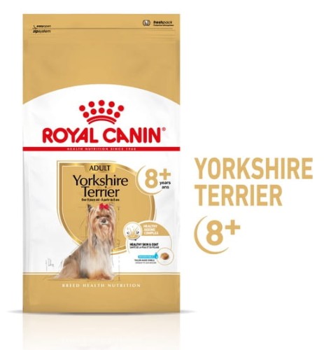 Przejdź do produktu Royal Canin Yorkshire Terrier Adult 8+ karma sucha dla psów starszych rasy yorkshire terrier 3kg
