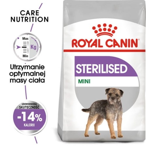Przejdź do produktu Royal Canin Mini Sterilised karma sucha dla psów dorosłych, ras małych, sterylizowanych 1kg