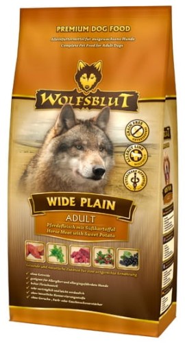 Przejdź do produktu Wolfsblut Dog Wide Plain - konina i bataty 2kg - monobiałkowa karma sucha dla psa