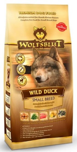 Przejdź do produktu Wolfsblut Dog Wild Duck Small - kaczka i bataty 7,5kg - monobiałkowa karma sucha dla psa