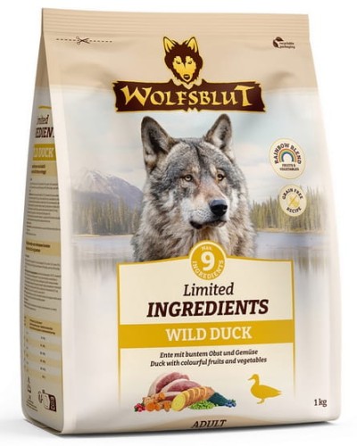 Przejdź do produktu Wolfsblut Dog Limited Ingredients Wild Duck - kaczka i ziemniaki 1kg - karma sucha dla psa