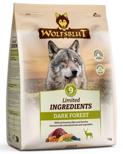 Przejdź do produktu Wolfsblut Dog Limited Ingredients Dark Forest - dziczyzna i bataty 1kg - karma sucha dla psa