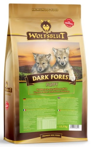 Przejdź do produktu Wolfsblut Dog Puppy Dark Forest - dziczyzna i bataty 12,5kg - monobiałkowa karma sucha dla psa
