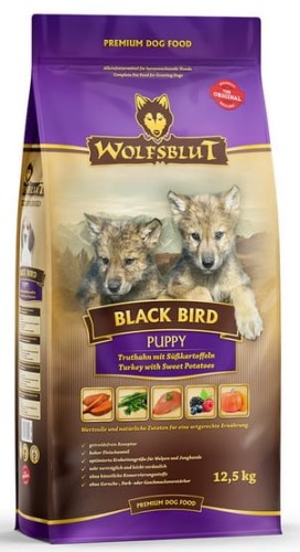 Przejdź do produktu Wolfsblut Dog Black Bird Puppy - indyk i bataty 12,5kg - monobiałkowa karma sucha dla psa