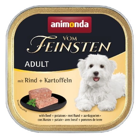 Przejdź do produktu Animonda vom Feinsten Dog Adult Wołowina i Ziemniaki 150g - karma mokra dla psa