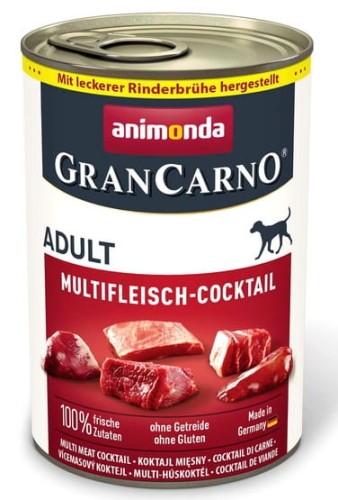 Przejdź do produktu Animonda GranCarno Original Adult Multifleisch Mix Mięsny puszka 400g - karma mokra dla psa