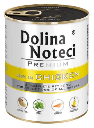 Przejdź do produktu Dolina Noteci Premium Kurczak puszka 800g - karma mokra dla psa
