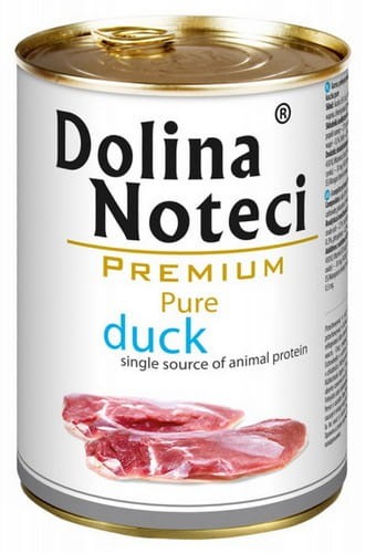 Przejdź do produktu Dolina Noteci Premium Pure Kaczka puszka 400g - monobiałkowa karma mokra dla psa