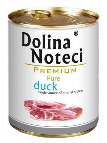 Przejdź do produktu Dolina Noteci Premium Pure Kaczka puszka 800g - monobiałkowa karma mokra dla psa
