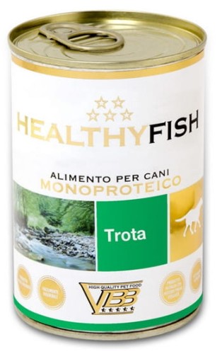 Przejdź do produktu Healthy Meat Mono Pstrąg puszka 400g - monobiałkowa karma mokra dla psa