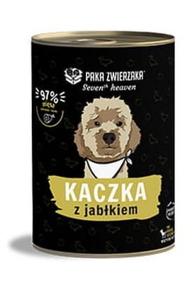 Przejdź do produktu Paka Zwierzaka Seventh Heaven Duck & Apple puszka 400g - monobiałkowa karma mokra dla psa