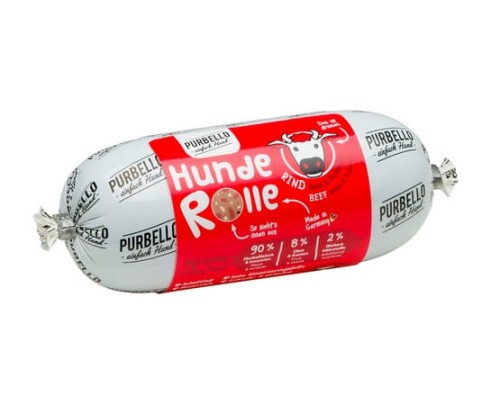 Przejdź do produktu Purbello Dog Kiełbaska Wołowina 200g - monobiałkowa karma mokra dla psa
