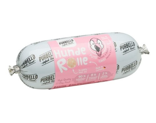 Przejdź do produktu Purbello Dog Kiełbaska Indyk 200g – monobiałkowa karma mokra dla psa