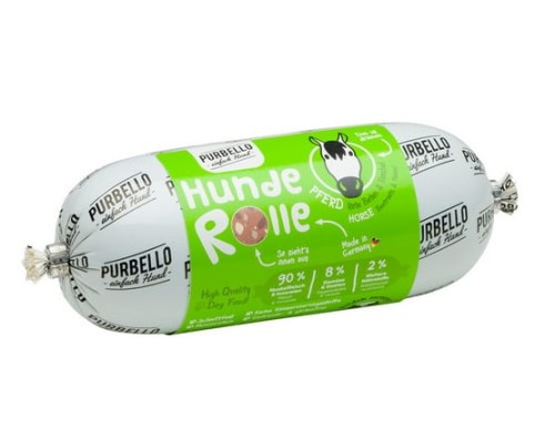 Przejdź do produktu Purbello Dog Kiełbaska Konina 200g - monobiałkowa karma mokra dla psa
