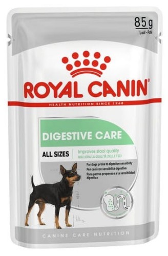 Przejdź do produktu Royal Canin Digestive Care dla psów dorosłych, wszystkich ras o wrażliwym przewodzie pokarmowym saszetka 85g - karma mokra dla psa