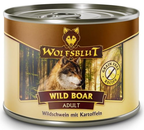 Przejdź do produktu Wolfsblut Dog Wild Boar - dziczyzna i ziemniaki puszka 200g - monobiałkowa karma mokra dla psa