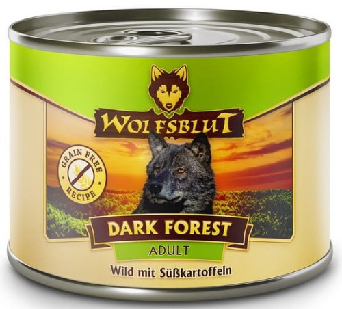 Przejdź do produktu Wolfsblut Dog Dark Forest - dziczyzna i bataty puszka 200g - karma mokra dla psa