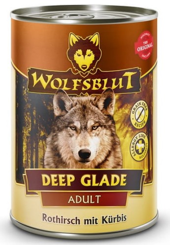 Przejdź do produktu Wolfsblut Dog Deep Glade - jeleń i bawół puszka 395g - karma mokra dla psa