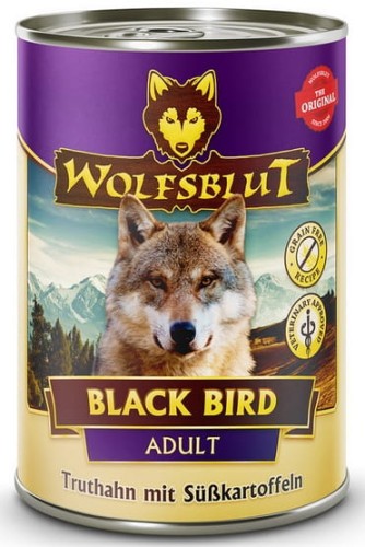 Przejdź do produktu Wolfsblut Dog Black Bird - indyk i bataty puszka 395g - karma mokra dla psa