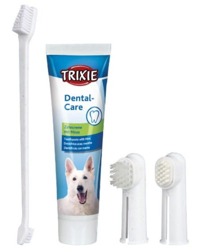 Przejdź do produktu Trixie Zestaw do czyszczenia zębów [TX-2561]
