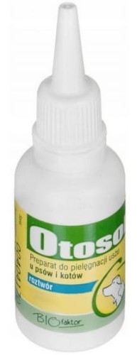 Przejdź do produktu Biofaktor Otosol - płyn do czyszczenia uszu - 25ml