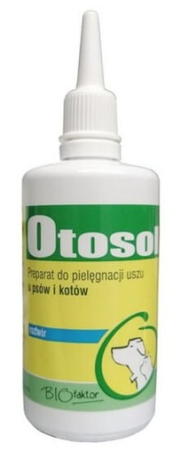 Przejdź do produktu Biofaktor Otosol - płyn do czyszczenia uszu - 100ml