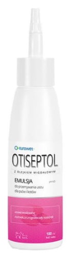 Przejdź do produktu Otiseptol - płyn do przemywania uszu psa i kota 100ml