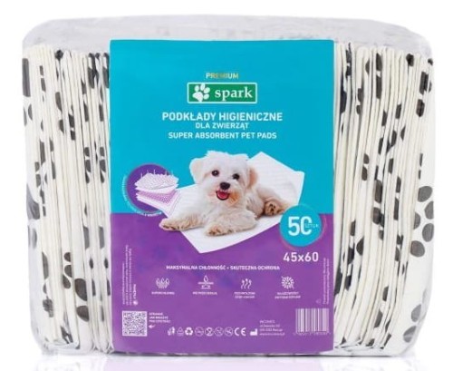 Przejdź do produktu Spark Podkłady treningowe 45x60 50szt/op