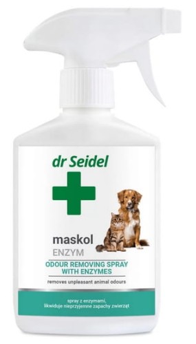 Przejdź do produktu Dr Seidel Maskol Enzym - Płyn maskujący zapach moczu zwierząt - spray 300ml
