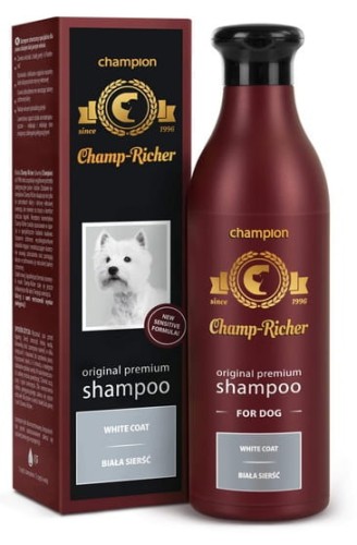 Przejdź do produktu Champ-Richer Szampon dla sierści białej i jasnej 250ml