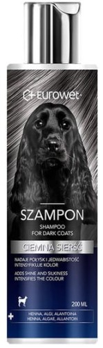 Przejdź do produktu Eurowet Szampon do ciemnej sierści 200ml