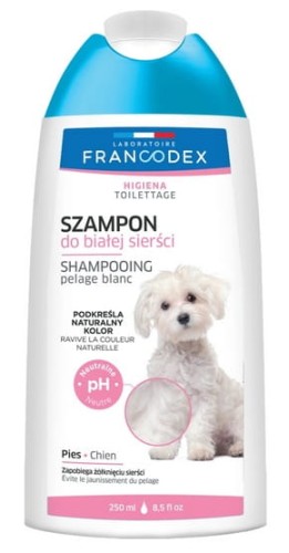Przejdź do produktu Francodex Szampon do białej sierści 250ml