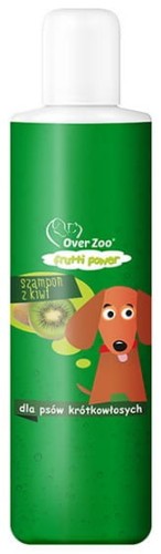Przejdź do produktu Over Zoo Frutti Power Szampon o zapachu kiwi - psy krótkowłose 200ml