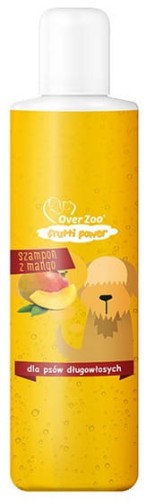 Przejdź do produktu Over Zoo Frutti Power Szampon o zapachu mango - psy długowłose 200ml