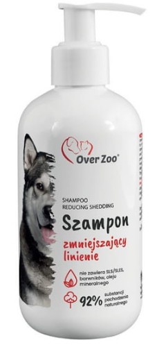 Przejdź do produktu Over Zoo Szampon leczniczy zmniejszający linienie 250ml