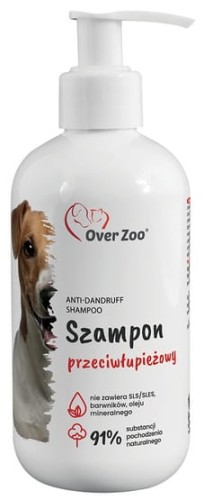 Przejdź do produktu Over Zoo Szampon leczniczy przeciwłupieżowy 250ml